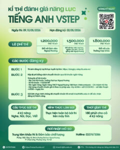 [Update 2026] Lịch tổ chức thi và cấp chứng chỉ VSTEP tại Trường Đại học Ngoại Thương năm 2026